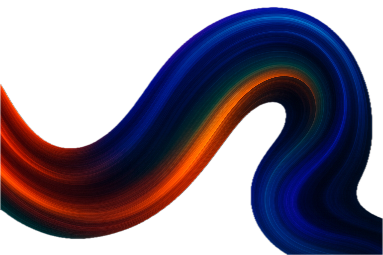 Dekoratives Swirl-Element